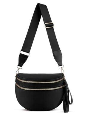 🆕 HICARRY Checkered Crossbody Bag Bum Bag for Women Checkered Purse Cross Body